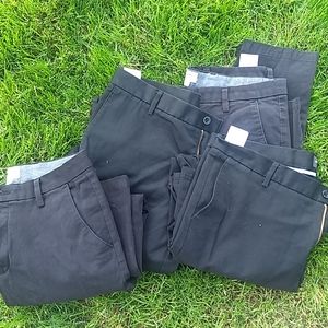 4 pack black dockers
